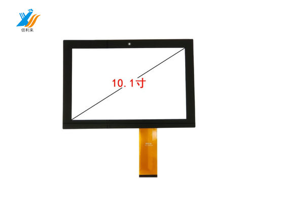 Sesuaikan 10,1 inci multi sentuh proyeksi kapasitif (PCAP) layar sentuh panel tahan air pena tahan minyak sentuh jari sentuh layar LCD monitor untuk game Pendidikan Medis Komputer Tablet Industri