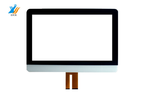 Disesuaikan All In One Capacitive Touch Screen Panel AF Anti Fingerprint USB Interface