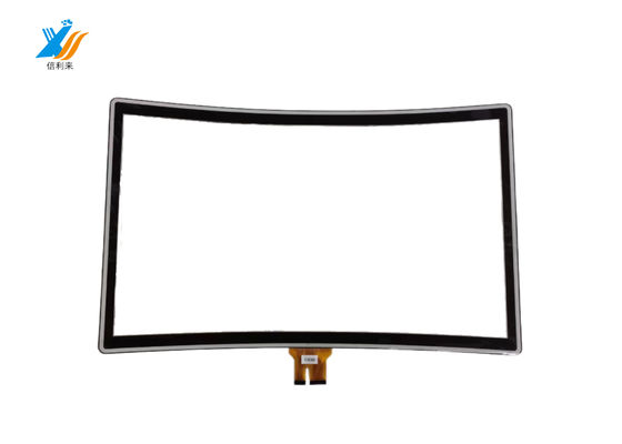 All-in-one PC layar sentuh industri melengkung panel jenis 1500R