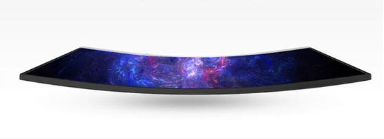 Transparansi Tinggi 49 Inch Curved Touch Panel C Bentuk Industri