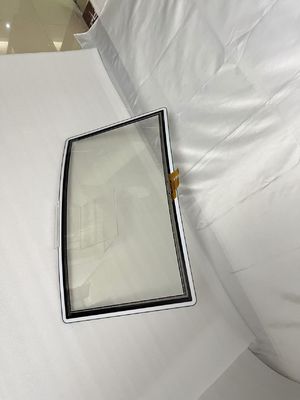 32 Inch Curved Touch Panel Resistant Scratch Multi Device Touch Monitor