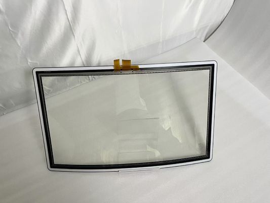 32 Inch Curved Touch Panel Resistant Scratch Multi Device Touch Monitor