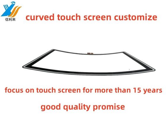 Kapasitif 32 Inch Curved Touch Panel dengan antarmuka USB sensitif tinggi