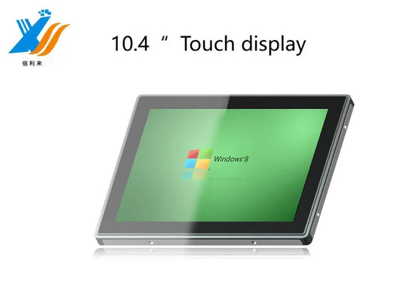 Display sentuh industri yang dapat disesuaikan dengan layar sentuh 10,4 inci