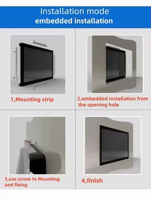 Plug And Play Multi Point Touch Screen Kapasitif 10,1 Inci Resolusi Tinggi Touch Screen Momitor
