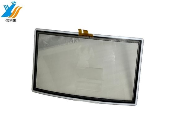 32 Inch Curved Touch Screen Panel Multi touch PCAP touch screen waterproof oilproof Anti-UV disesuaikan industri komersial jukebox medis