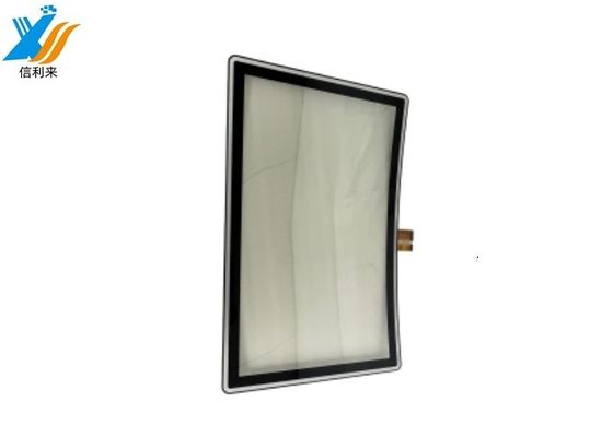 Sesuaikan 10 sentuhan Curved Touch Screen panel waterproof oilproof Anti-UV AR AF AG pen touch LCD Display Monitor untuk tampilan komersial Mesin hiburan permainan jukebox