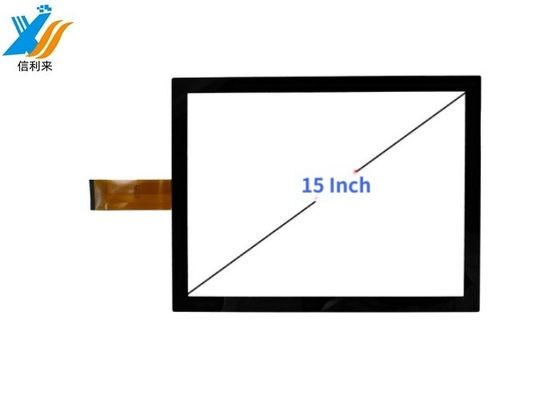 Panel layar sentuh LCD kapasitif 15 inci dengan USB/IIC Interface Multi Points