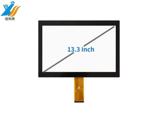13.3 Inch Capacitive Touch Screen dalam warna Hitam dengan Sensitivitas Tinggi untuk Smart Home