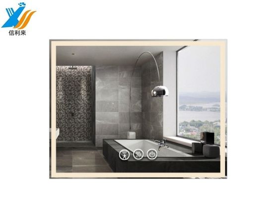 AC100-240V Tegangan Disesuaikan Smart Touch Screen Mirror dengan Integrasi Android dan Quad-core Processor