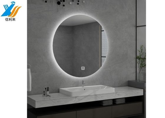 5mm Ultra Clear Touch Screen Wall Mounted Vanity Mirror yang dirancang dengan 500 Cd/m2 Typ. IPS Display Type