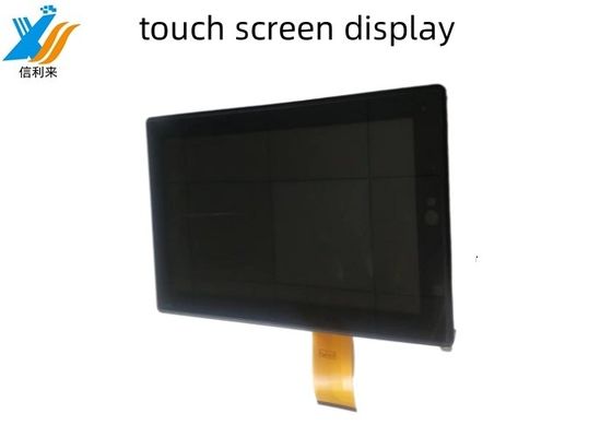 Panel layar sentuh LCD multi touch yang disesuaikan dengan teknologi AR/AG/AF Anti-UV USB/VGA/HDMI untuk Tablet Industri