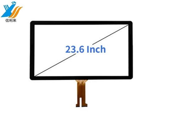 OEM USB Capacitive Touch Panel Industrial Untuk 23,8 "Capacitive Touch Glass