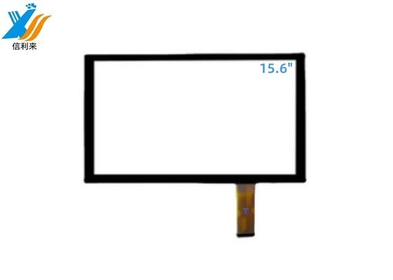 10 Point 15.6 Inch USB Capacitive Touch Panel Screen Dengan Sistem Muilti.