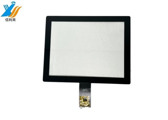 Disesuaikan 10,4 Inch Multi Touch Screen G + G Struktur 16:9 View Area Ratio dengan COF Jenis Koneksi