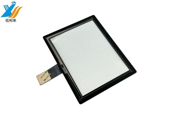 Black Industrial All In One PC PCAP Touch Screen Panel 10,4 Inch Display Dengan Antarmuka USB Dan IIC COF