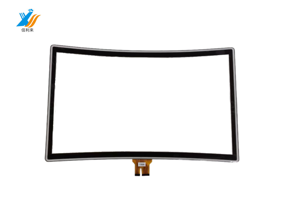 All-in-one PC layar sentuh industri melengkung panel jenis 1500R