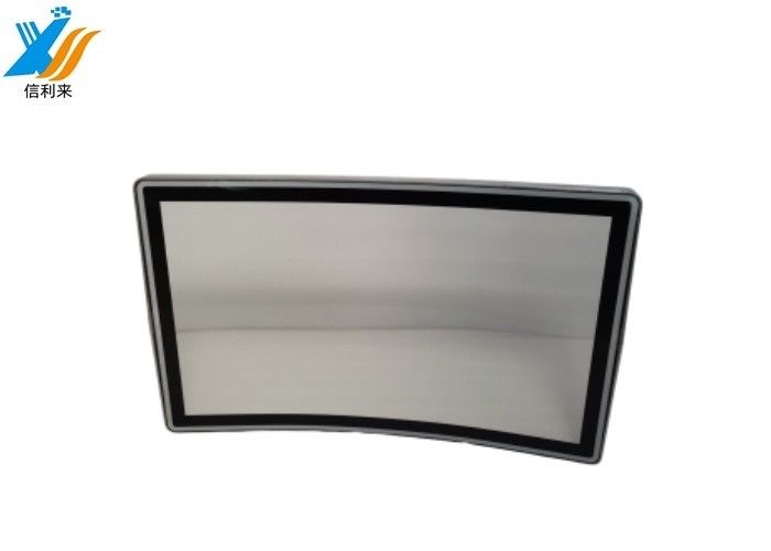 Sesuaikan 10 sentuhan Curved Touch Screen panel waterproof oilproof Anti-UV AR AF AG pen touch LCD Display Monitor untuk tampilan komersial Mesin hiburan permainan jukebox