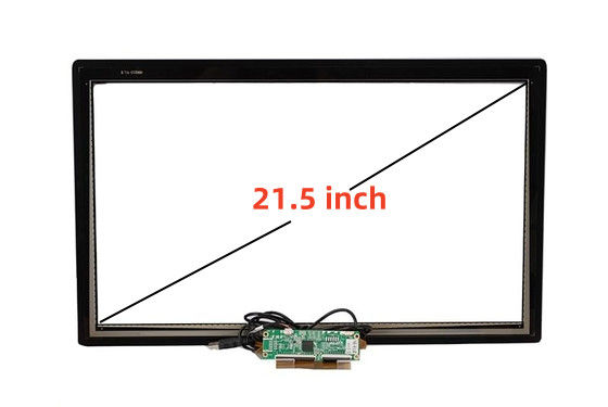 21.5 inch Multi touch projected capacitive (PCAP) GG GFF touch screen panel Anti-UV waterproof oilproof pen touch disesuaikan lcd display led monitor untuk industri komersial display vending Treadmill