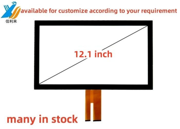 12.1 inch Multi touch projected capacitive (PCAP) GG GFF touch screen panel Waterproof Oilproof pen touch disesuaikan LCD led display monitor AR AG AF untuk tablet pc pendidikan medis industri perbankan