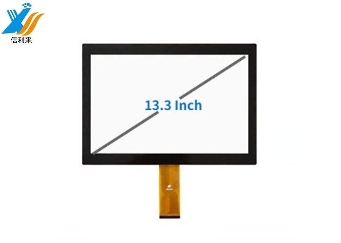13.3 Inch Capacitive Touch Screen dalam warna Hitam dengan Sensitivitas Tinggi untuk Smart Home