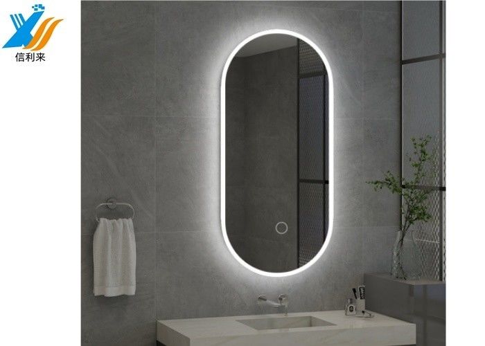 AC100-240V Tegangan Disesuaikan Smart Touch Screen Mirror dengan Integrasi Android dan Quad-core Processor
