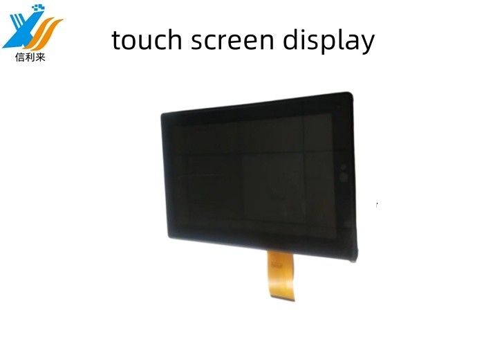 10.1 inci LCD capacitive layar sentuh panel dengan sensitivitas tinggi G + G struktur VGA HDMI disesuaikan untuk tablet pc pendidikan industri