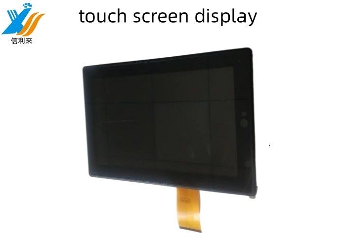 Panel layar sentuh LCD multi touch yang disesuaikan dengan teknologi AR/AG/AF Anti-UV USB/VGA/HDMI untuk Tablet Industri
